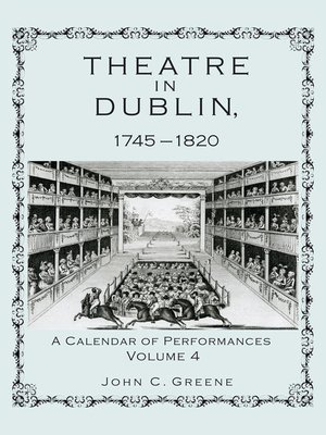 cover image of Theatre in Dublin, 1745-1820